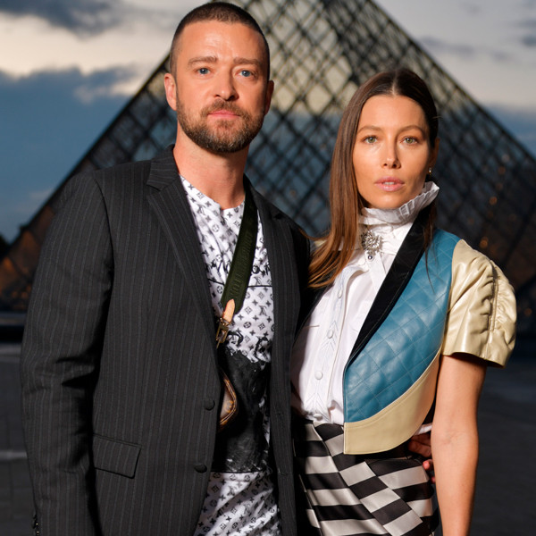 Justin Timberlake, Jessica Biel, 2019 Paris Fashion Week